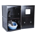 Double-Decker Pet House Litter Box