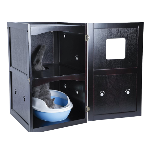 Double-Decker Pet House Litter Box