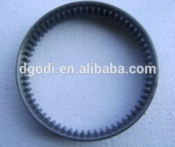 Plastic internal ring and pinion gears