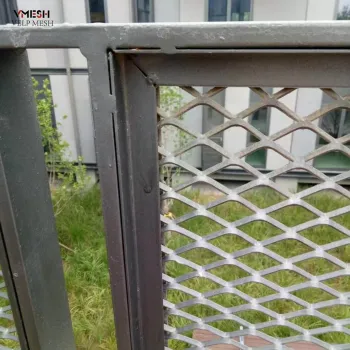 Powder Coating Exterior Wall Aluminum Expanded Metal Mesh