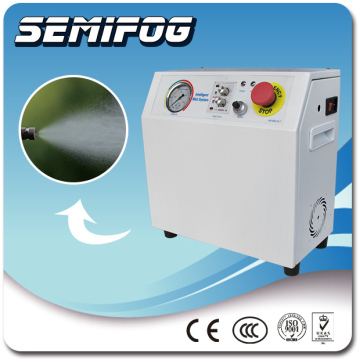 Well-formed high pressure water mist system
