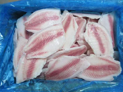 Frozen Gutted Scaled Ivp Tilapia Fish Fillet