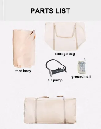 Big and Small Outdoor Camping Equipment: Thickened, Rainproof, and Inflatable Tent Selection