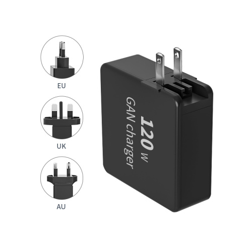 Productos de tendencia 120 GaN Chargers Cargo rápido