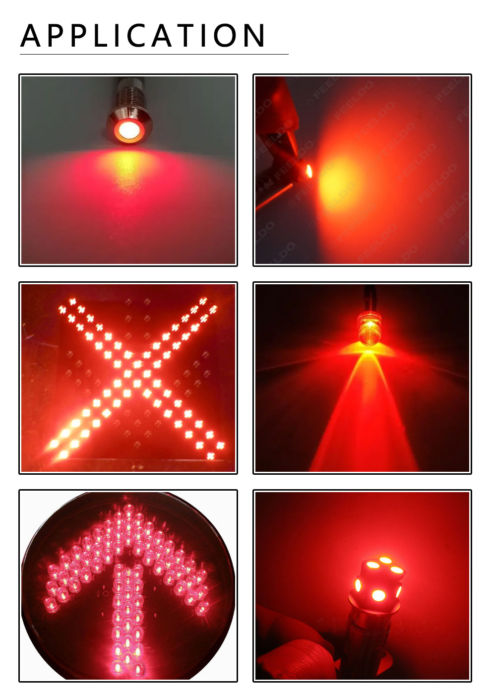 Red LED application