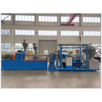 Plastic Compounding Twin Screw Extruder Line