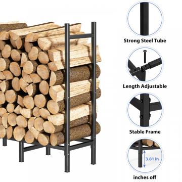 Azul Oxford Taber Cover Firewood Rack Outdoor