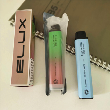 卸売氏Blue Elux Legend Pro 3500 Puffs