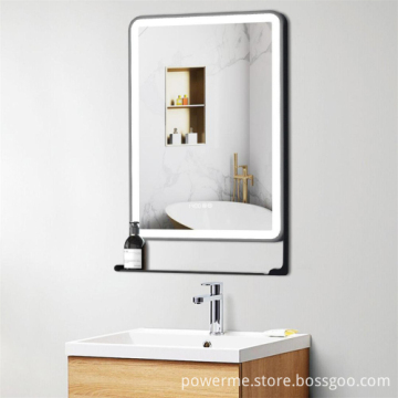 LED Bathroom Mirror with Storage