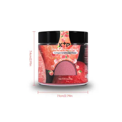 Peach Himalayan Scrub Moisturizing and Exfoliating Body Scrub