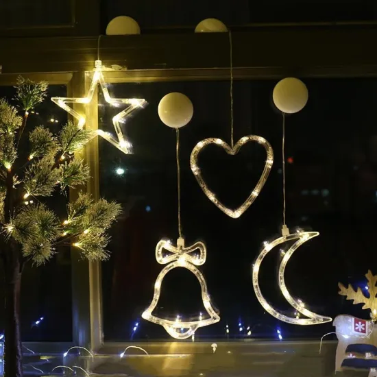 Christmas Decoration LED Suction Cup Light