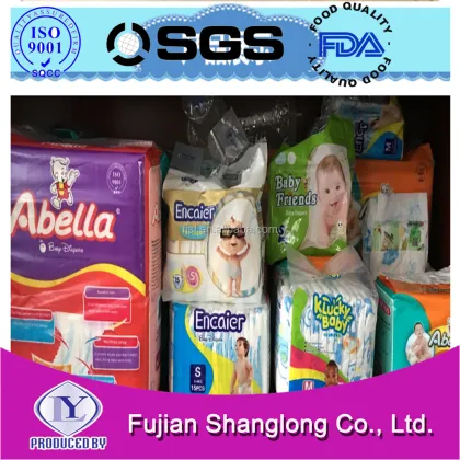 Fujian Yuanlong Sleepy Baby Diapers ISO9001 Wholesale