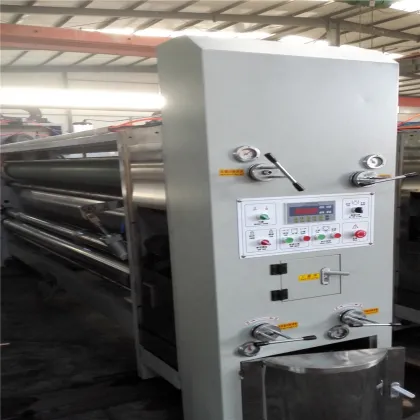 Auto pizza packing box printing die cutting machine
