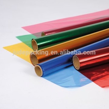 printing wrapping foil roll solid color printed cellophane foil