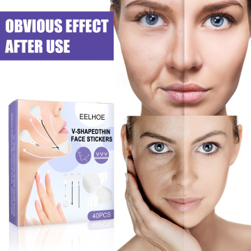 Lifting Tapes Instant Face Stickers Patches - 40pcs Per Set V-line Facelift Bands