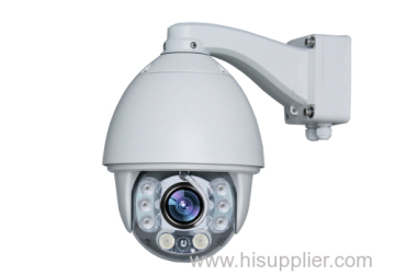 720p 1.0 Megapixels Ir Ptz Speed Dome Network Camera 