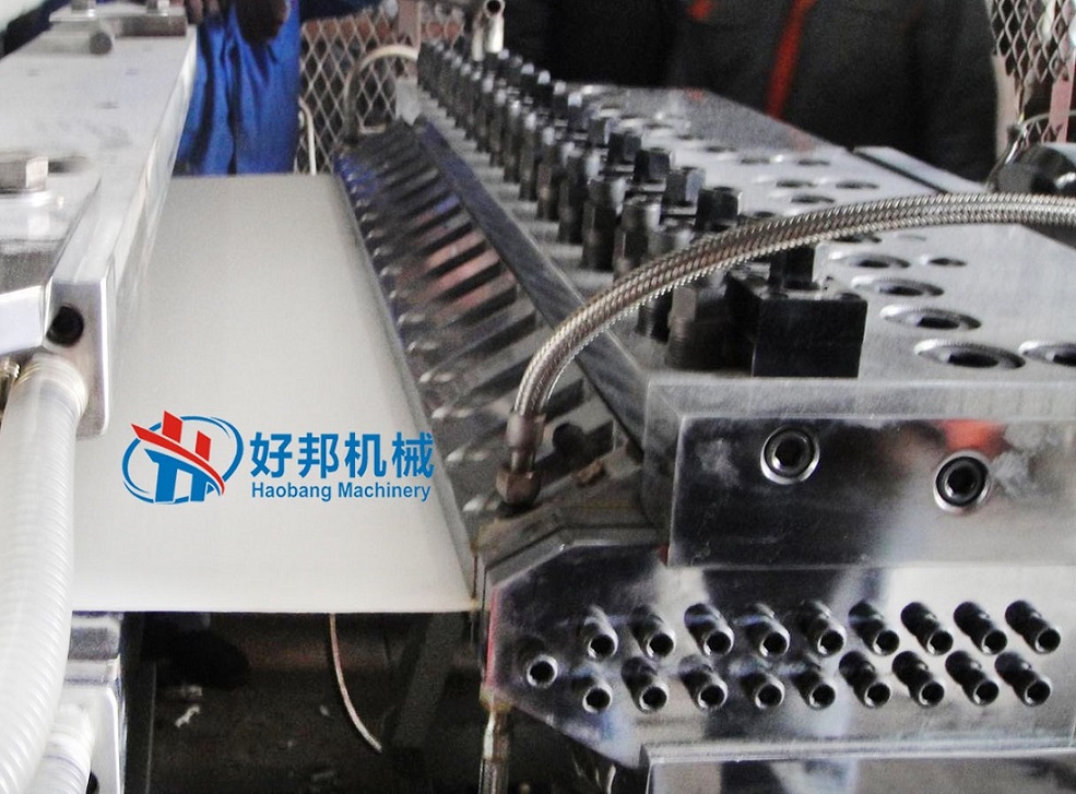 PVC foam board extrusion line