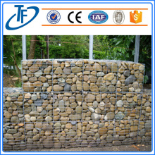 Gabion baskets with welded mesh