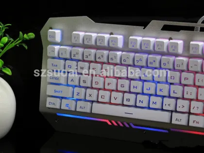 AULA SI-2009 World of Warcraft professional mechanical gaming keyboard with 7 colors backlight