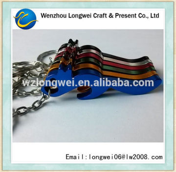 wholesale creative squirrel keychain bottle openers/cheap bottle opener