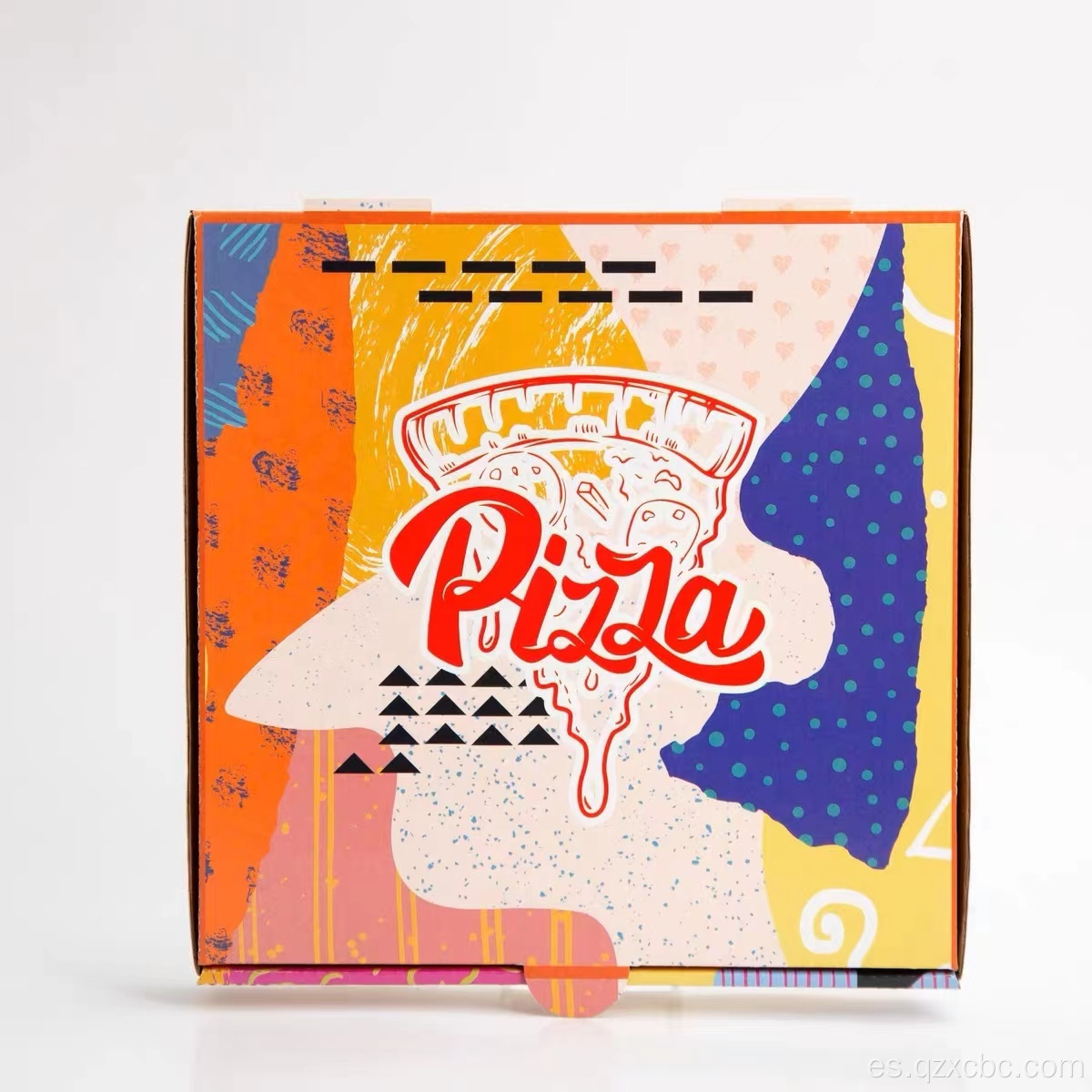 Las cajas de pizza personalizadas son imprimibles en varios tamaños
