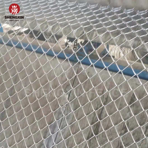 Galvanized Chain Link Fence Direct Factory Galvanized Pvc Coated Chain Link Fence Manufactory