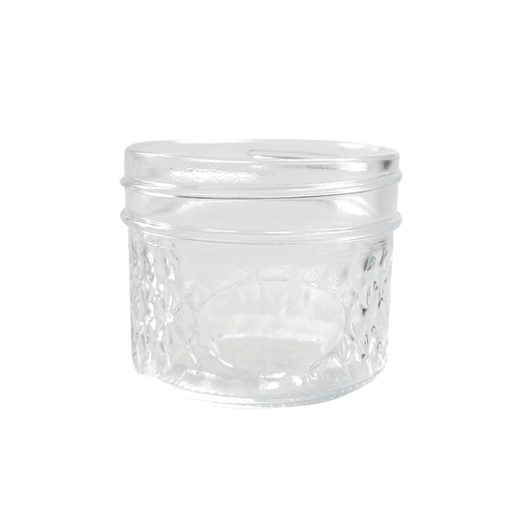 MINI MINI CUSTANT MASON JELLY JAM JARS VERRE