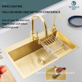 Multifunctional Gold Stainless Steel Kitchen Sinks: Modern Design for Your Kitchen