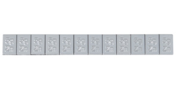 Zinc Stick-on /Adhesive Wheel Weights 5gx12