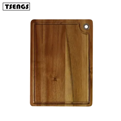 Thick Acacia Wood Cutting Board Chopping Board Natural