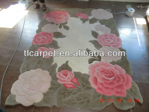 100% Polyester Fur Mat 001