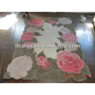 100% Polyester Fur Mat 001