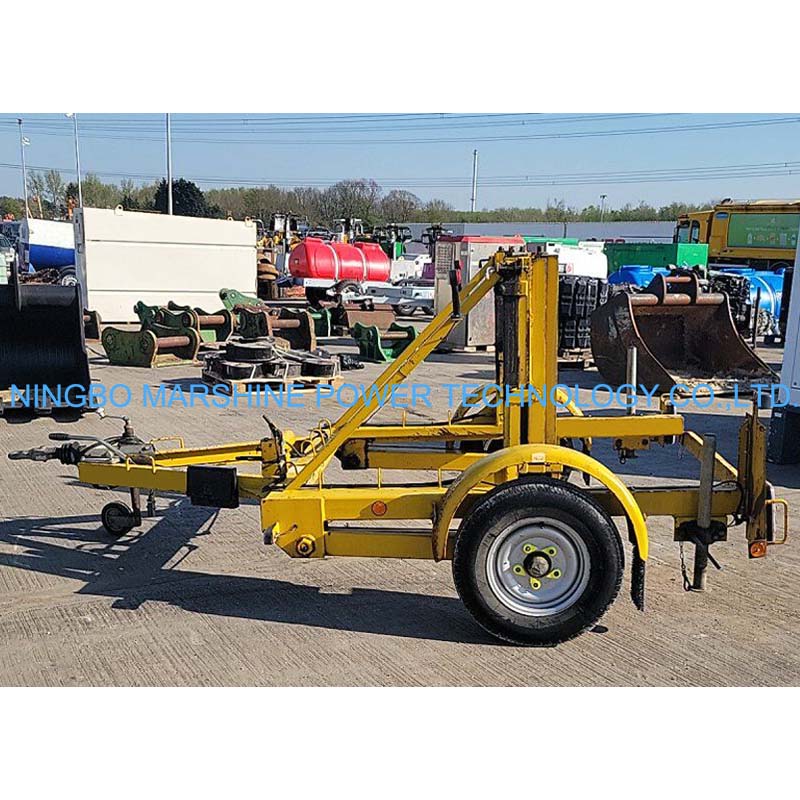 Cable Drum Trailer Equipment Side