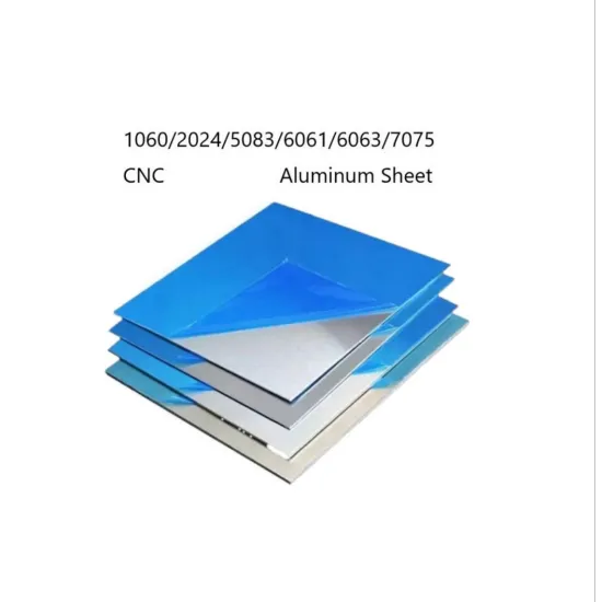 CNC Machined Anodized Aluminum Sheets: Grades 7075, 5083, 6082, and 6061 in 6mm Thickness
