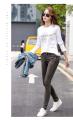 T-shirt Long-lleeved Versi Korea Wanita