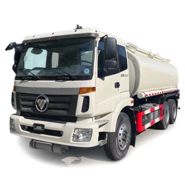 Foton 17000 L Oil Tanker Truck - 6x4 3 Axles Q235 Carbon Steel Aluminum Alloy