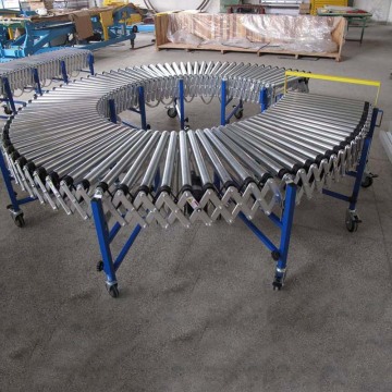 Fast Delivery Expandable Motorized Roller Conveyor for Warehouse Carton Transport