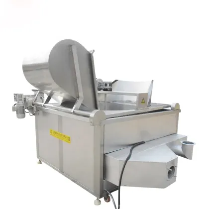 Crispy Chicken Frying Machine: Automatic Discharging Frying Chicken Wing Machine