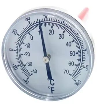 Hengzan Factory Wholesale Industrial Thermometer and Hot Water Heater Pressure Gauge