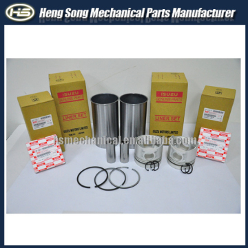 6BG1 engine Cylinder Liner Kit for Excavator EX200-5 EX200-6