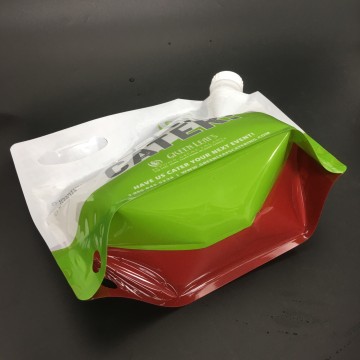 storage pouches cap patch handle plastic spout bag