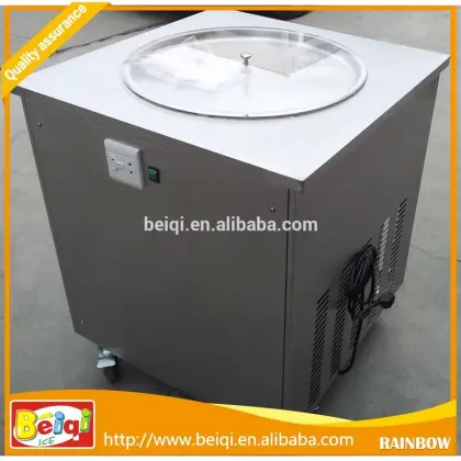 frozen rolling ice cream machine
