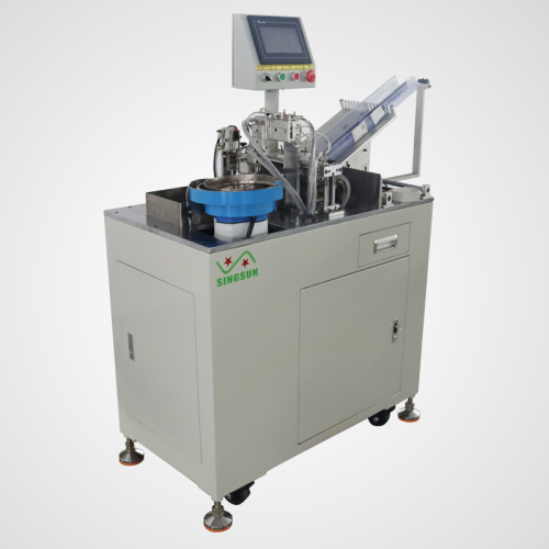 Electronic component sleeve magnetic bead forming machine