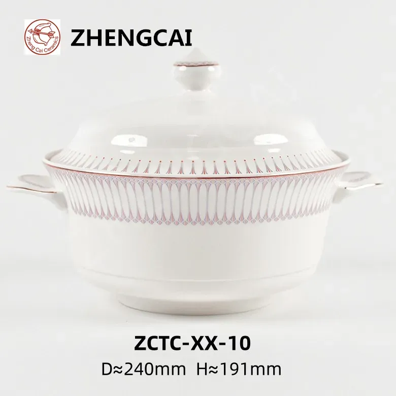 2024 Royal Design Ceramic Tableware Fine Bone China Dinner Set