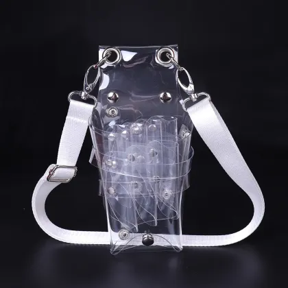 Transparent Barber Scissors Bag - Hairdressing Scissors Pouch