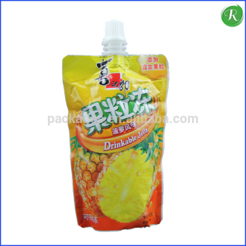 alibaba china custom ziplock reusable spout drink pouches
