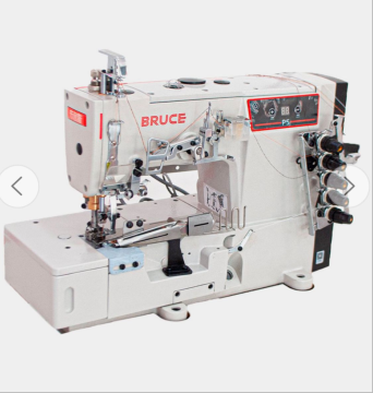 Energy Saving Coverstitch Interlock Machine Bruce P5 Flat Lock Sewing Machine