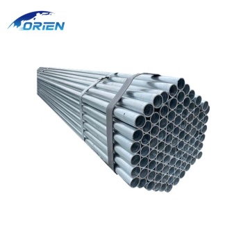 Factory Discounted 3-inch Round Galvanized Steel Tube and St52 Galvanized Steel Pipe for Sale