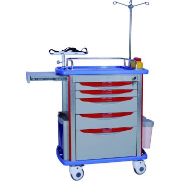 ABS Medical Emergency Cart Trolley Crash Cart