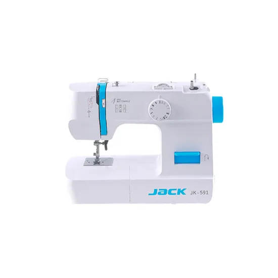 Popular JACK 591 Mini Electronic Overlock Sewing Machine: Small, Lightweight, and Perfect for Home Use